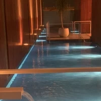 水が流れていました