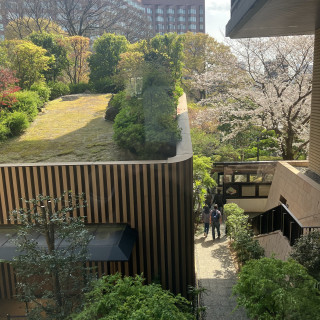 ロビーからの景色