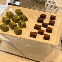 デザートビュッフェの生チョコ