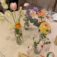 テーブル装花