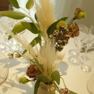 テーブル装花
