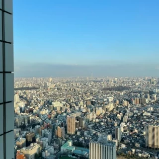 会場からの景色
