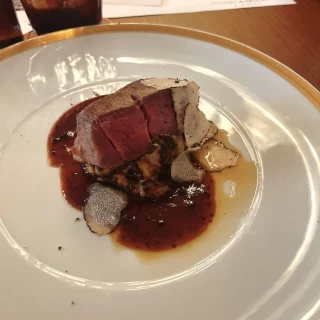 試食でいただいたお肉料理です。