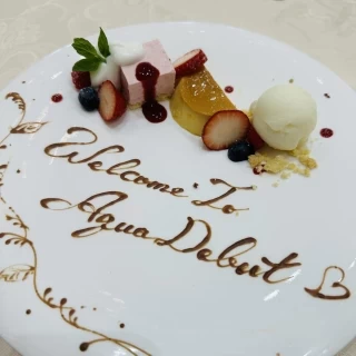 試食で頂いたデザート