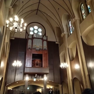 挙式会場後ろ