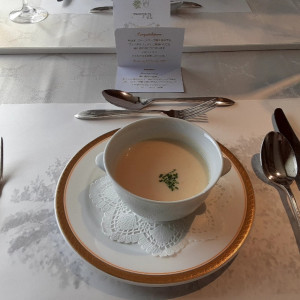 スープ
試食はハーフサイズです|659729さんのフルーツパーク富士屋ホテルの写真(1837993)