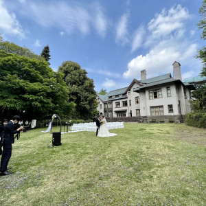 当日のガーデン様子|659730さんの旧細川侯爵邸(和敬塾本館・東京都指定有形文化財)の写真(1789753)