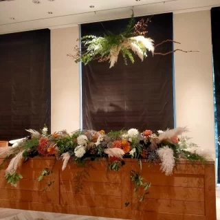 披露宴のお花