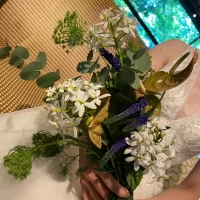 ブーケもおしゃれでした