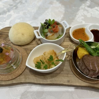 試食用ワンプレート