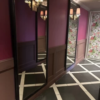 披露宴会場までの廊下
