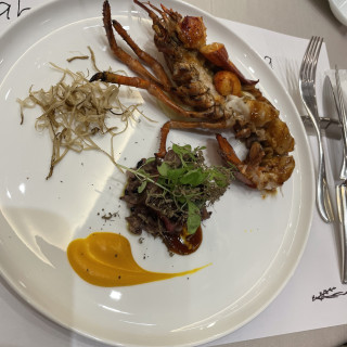 オマール海老の試食