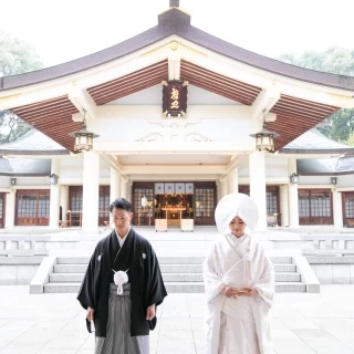 別の神社にて
