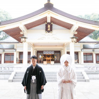 別の神社にて