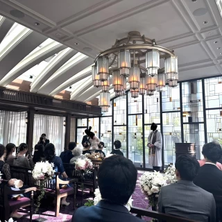 挙式会場内