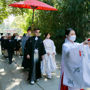 参進 橋を渡る手前|660226さんの武蔵一宮氷川神社の写真(1792095)