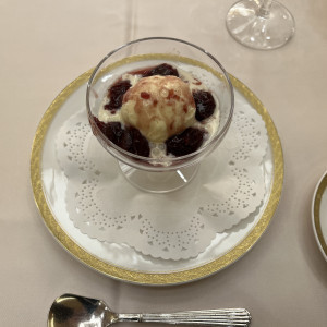 デザートのチェリーアイス美味しい|660227さんのザ・クレストホテル柏 (帝国ホテルグループ)の写真(1867755)