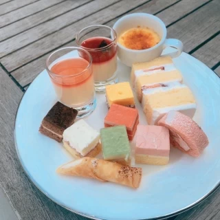 デザートビュッフェの一部です