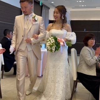 披露宴入場のときです！！