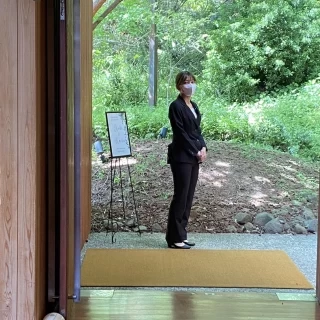 挙式会場の入り口です