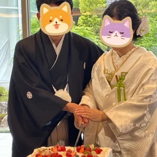 ケーキ入刀