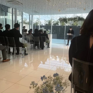 クリスタルチャペルの様子です。