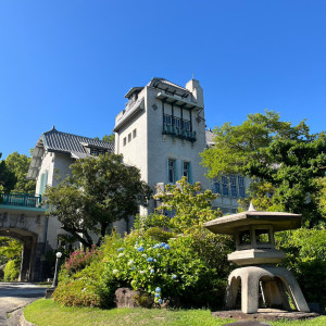 坂を登りながら見た会場|660676さんの神戸迎賓館 旧西尾邸の写真(2076580)