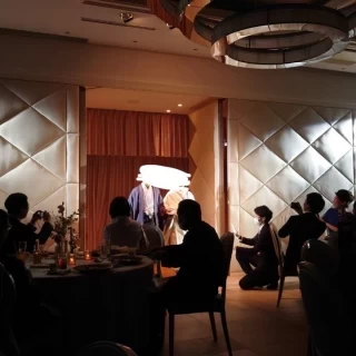 再入場の様子