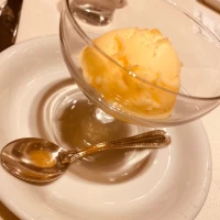 柚子風味のソルベ