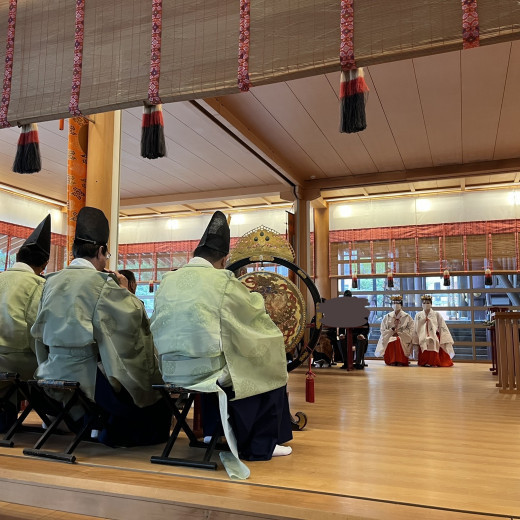 神明神社 参集殿 juju