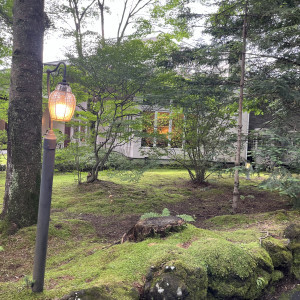 ガーデン|660727さんのホテル軽井沢エレガンス 「森のチャペル軽井沢礼拝堂」の写真(1844191)