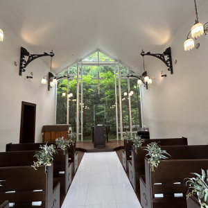 チャペル|660727さんのホテル軽井沢エレガンス 「森のチャペル軽井沢礼拝堂」の写真(1844176)