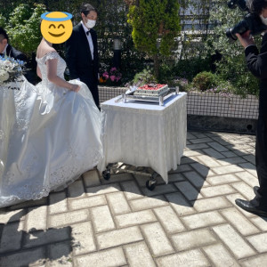 ケーキカット前|660766さんのホテルプラザ勝川【The Plaza Wedding】の写真(1796344)