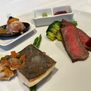 試食の料理も美味しかったです。
