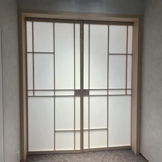 披露宴会場、入り口