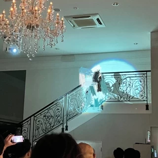 階段入場