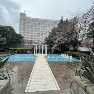 貴賓館の中庭