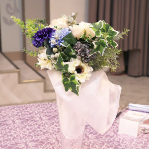 ゲストテーブル装花|661053さんのCasa Noble OSEIRYU（カーサノーブレオセイリュウ）の写真(1825712)