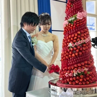 ケーキ入刀