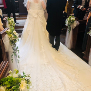 バージンロード|661218さんのコッツウォルズ（Bridal On Water COTSWOLDS）（営業終了）の写真(1798999)