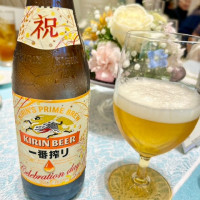 ビールには祝がついてました！