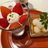 デザート　みたらしドリップのみたらし団子も