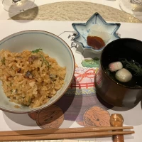 うなぎご飯　おかわりあり