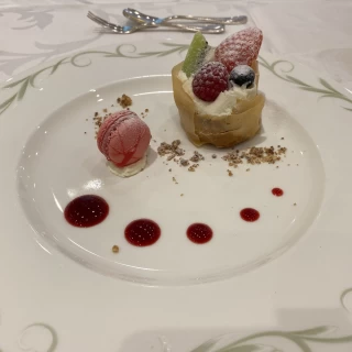 デザートは、見た目がすごく目を惹きます。