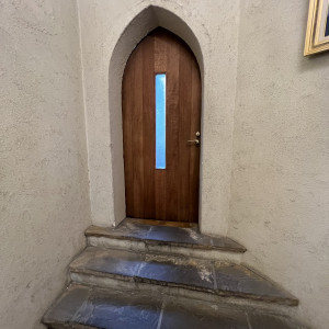 階段途中の扉|661674さんのパトリック・キソ・ガーデンの写真(1856564)