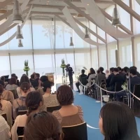 式の様子