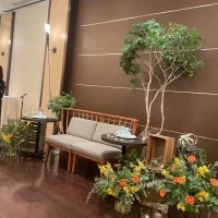 新郎新婦の披露宴でのイス