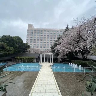 貴賓館から中庭