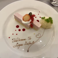 試食会のデザート