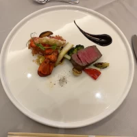試食会のお肉、お魚料理
（試食会なので、ワンプレート）